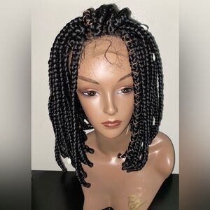 Stylish Black Braided Wig